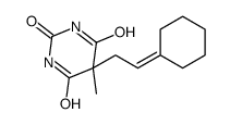 5-(2-Cyclohexylideneethyl)-5-methylbarbituric acid picture