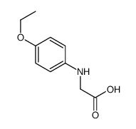 2-(4-ethoxyanilino)acetic acid结构式