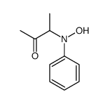 3-(N-hydroxyanilino)butan-2-one结构式