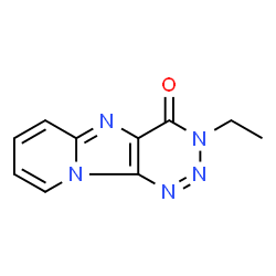 Pyrido[2,1:2,3]imidazo[4,5-d]-1,2,3-triazin-4(3H)-one, 3-ethyl- (9CI) Structure