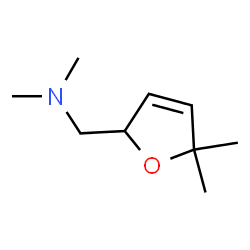 2-Furanmethanamine,2,5-dihydro-N,N,5,5-tetramethyl-(9CI) structure