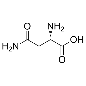 L-asparagine Structure