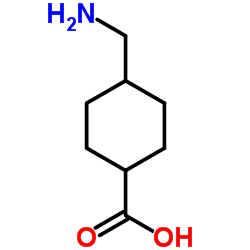 4-(氨甲基)环己甲酸结构式