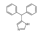 5-benzhydryl-1H-imidazole结构式