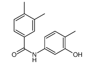 Benzamide, N-(3-hydroxy-4-methylphenyl)-3,4-dimethyl- (9CI) Structure