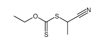 S-(1-cyanoethyl)O-ethyl carbonodithioate Structure