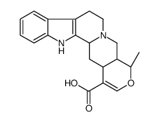 Acide tetrahydroalstonique Structure