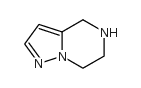 4,5,6,7-TETRAHYDRO-PYRAZOLO[1,5-A]PYRAZINE structure