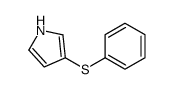 3-phenylsulfanyl-1H-pyrrole Structure