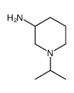 1-异丙基哌啶-3-胺结构式