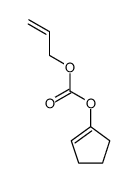 allyl cyclopent-1-en-1-yl carbonate Structure