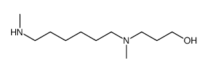 3-[methyl-[6-(methylamino)hexyl]amino]propan-1-ol结构式