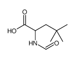 Pentanoic acid, 2-(formylamino)-4,4-dimethyl结构式