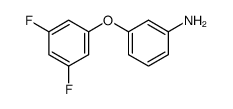 3-(3,5-DIFLUORO-PHENOXY)-PHENYLAMINE Structure