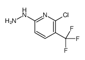 [6-chloro-5-(trifluoromethyl)pyridin-2-yl]hydrazine结构式