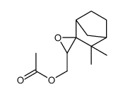 3,3-dimethylspiro[bicyclo[2.2.1]heptane-2,2'-oxirane]-3'-methyl acetate Structure