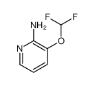 3-(二氟甲氧基)吡啶-2-胺结构式