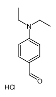 4-(diethylamino)benzaldehyde,hydrochloride Structure