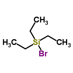 Bromo(triethyl)silane Structure