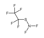 1-(difluoroamino)sulfanyl-1,1,2,2,2-pentafluoroethane结构式