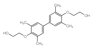 3,3’,5,5’-四甲基联苯二羟乙基醚结构式