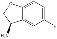 (3R)-5-FLUORO-2,3-DIHYDRO-1-BENZOFURAN-3-AMINE structure