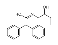 1-(N-diphenylacetamido)-2-butanol structure