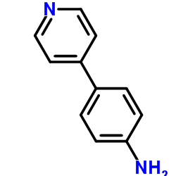 4-(吡啶-4-基)苯胺结构式