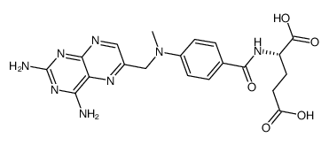 L(+)-Amethopterin hydrate Structure