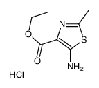 ethyl 5-amino-2-Methylthiazole-4-carboxylate hydrochloride结构式