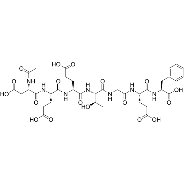 Acetyl sh-heptapeptide-1 Structure