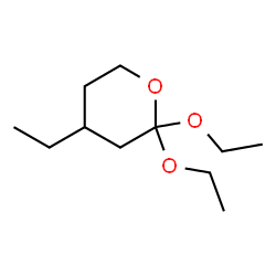 2H-Pyran,2,2-diethoxy-4-ethyltetrahydro-(9CI) picture