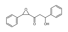 3-hydroxy-3-phenyl-1-(3-phenyloxiran-2-yl)propan-1-one Structure