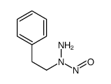 N-amino-N-(2-phenylethyl)nitrous amide结构式