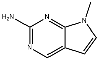 7-Methyl-7H-pyrrolo[2,3-d]pyrimidin-2-amine Structure