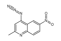 4-azido-2-methyl-6-nitroquinoline Structure