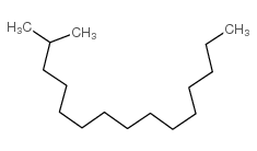 Pentadecane, 2-methyl- structure