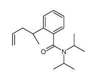 2-[(2S)-pent-4-en-2-yl]-N,N-di(propan-2-yl)benzamide结构式