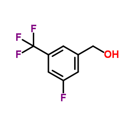 [3-Fluoro-5-(trifluoromethyl)phenyl]methanol Structure