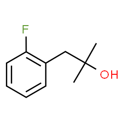 1-(2-fluorophenyl)-2-methylpropan-2-ol Structure