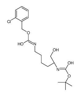 Boc-Lysinol(2-Cl-Z)结构式