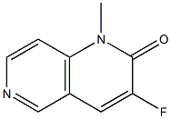 3-fluoro-1-methyl-1,6-naphthyridin-2(1H)-one结构式