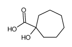 1-HYDROXYCYCLOHEPTANECARBOXYLIC ACID structure