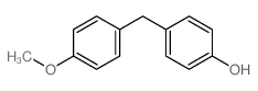 4-(4-methoxybenzyl)phenol Structure