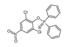 Diphenylphosphinothioic acid O-(2,6-dichloro-4-nitrophenyl) ester picture