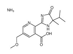 imazamox, ammonium salt Structure