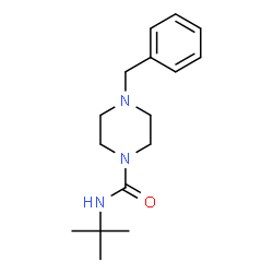 N-(TERT-BUTYL)(4-BENZYLPIPERAZINYL)FORMAMIDE picture