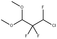 Propane, 1-chloro-1,2,2-trifluoro-3,3-dimethoxy-结构式