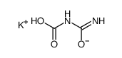 Potassium Carbamoylcarbamate Structure