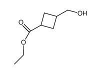 ethyl3-(hydroxymethyl)cyclobutane-1-carboxylate structure